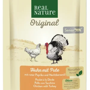 REAL NATURE Senior Soße Huhn und Pute 85 g Neu Im Sortiment